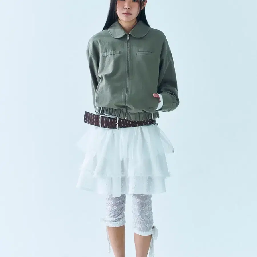 뚜오미오 EYELET TUTU SKIRT