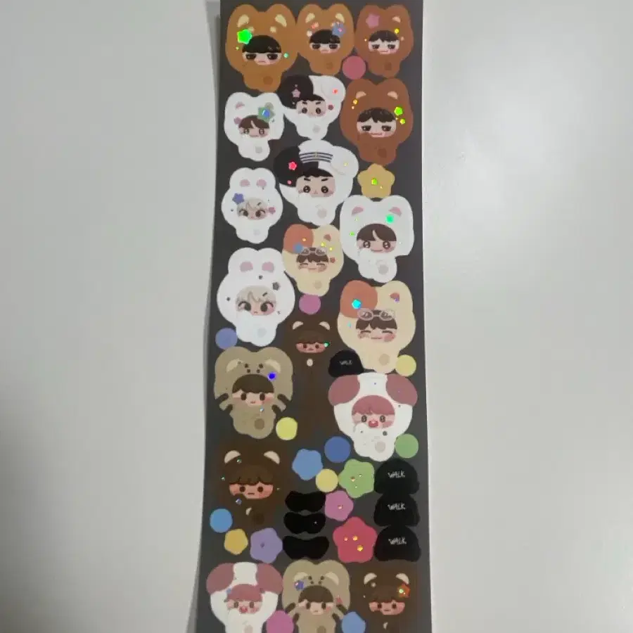 엔시티127 다님 스티커 워크 삐그덕