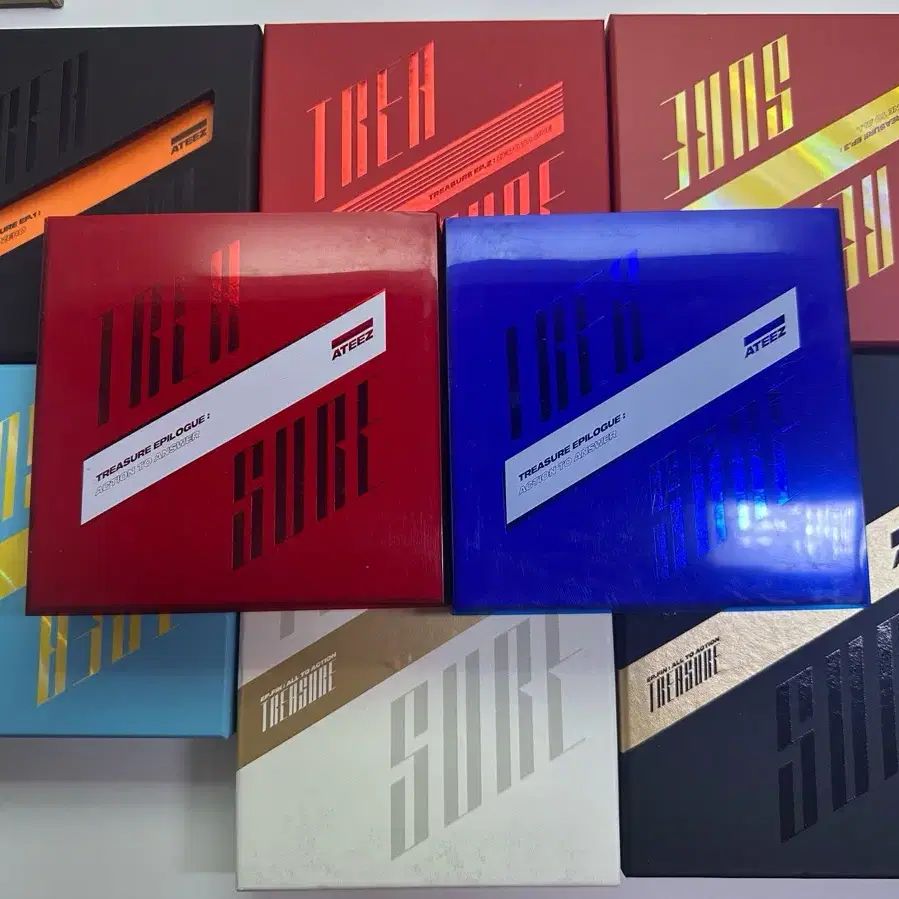 에이티즈 앨범 Treasure 시리즈 팝니다