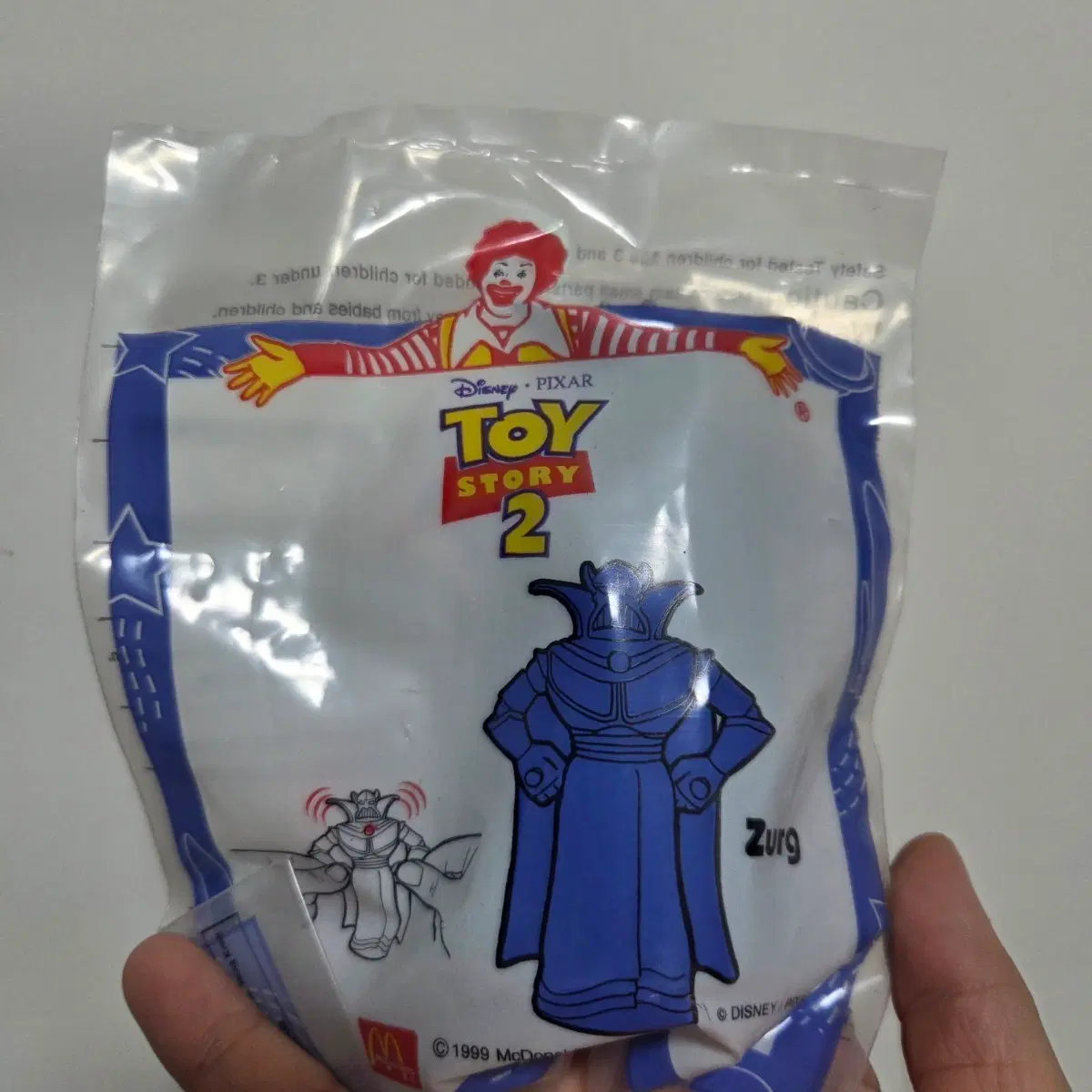 고전 만화 인형 피규어 캐릭터 굿즈 빈티지 토이 맥도날드 해피밀 토이스토리 2 장난감 져그