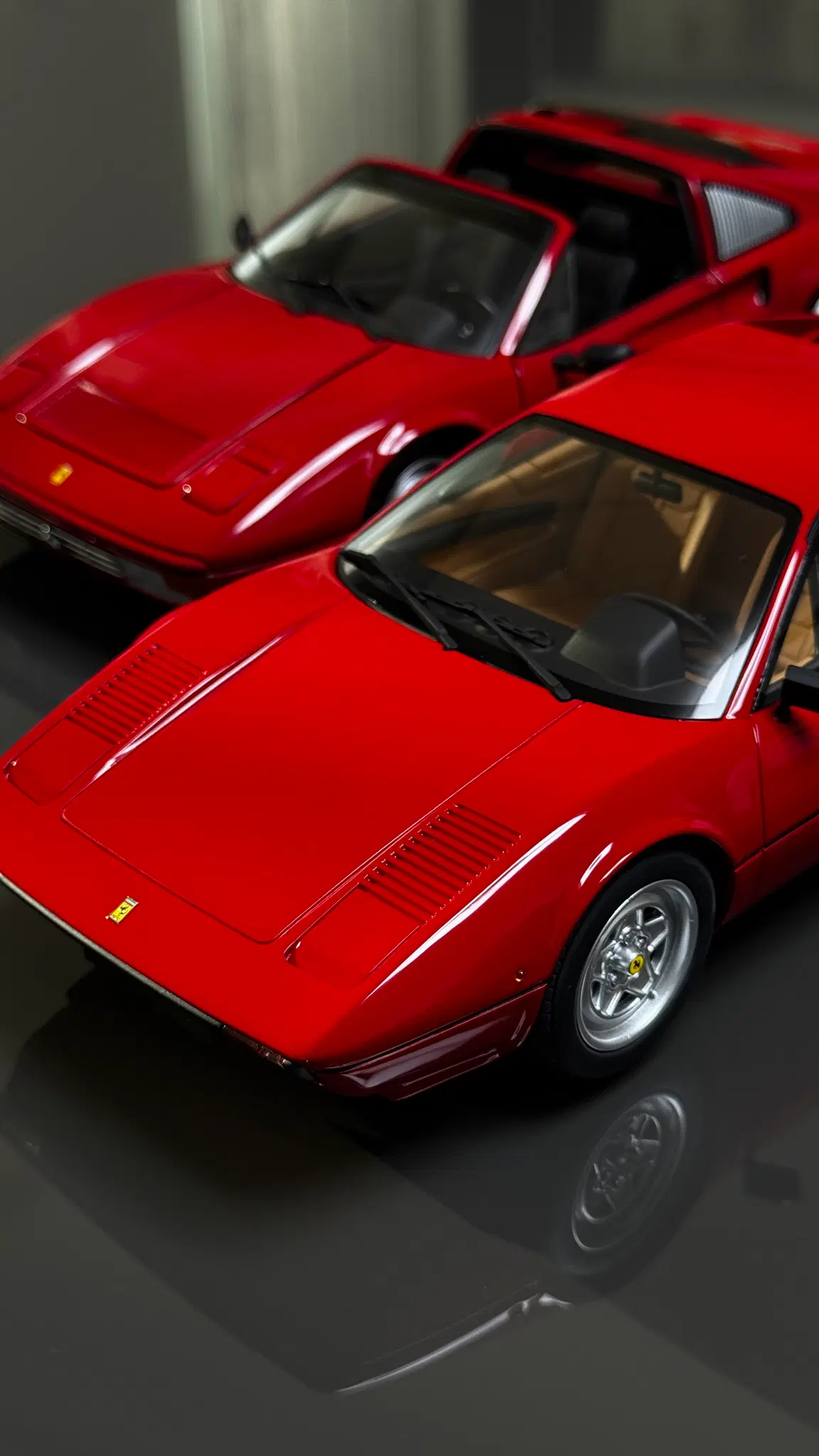 1:18 지티스피릿 페라리 308 GTB 로쏘코르사 레드 다이캐스트 모형자동차