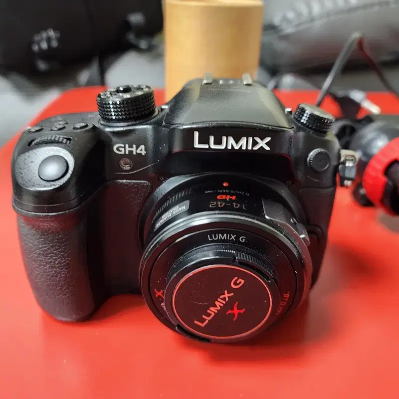 파나소닉 루믹스 GH4 카메라 본체 (14-42mm F3.5-5.6)+ 렌즈 + 구성품