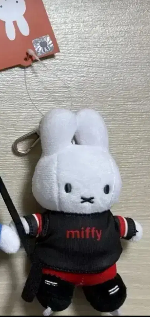 미피 동계올림픽 하키 아이스하키 키링인형 블랙 새상품