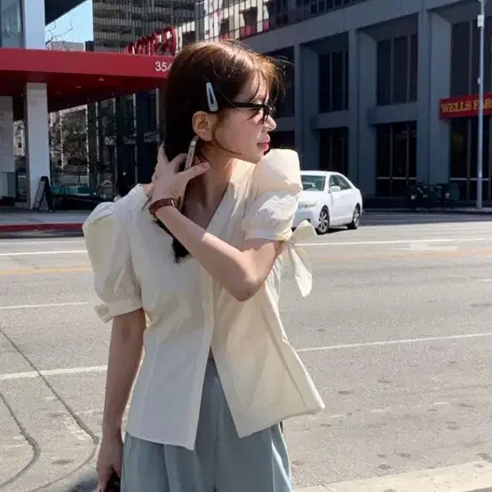 위드아웃썸머 엔젤라 블라우스