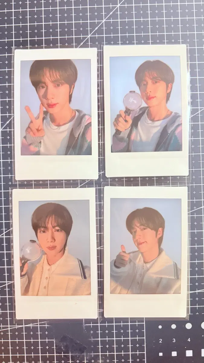 방탄 석진포카 런석진 일본 미니폴라 일괄