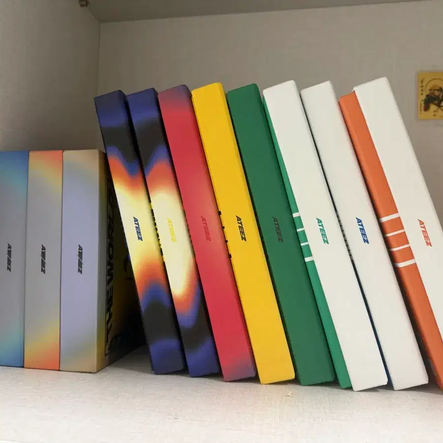 에이티즈 개봉 앨범 일괄 판매