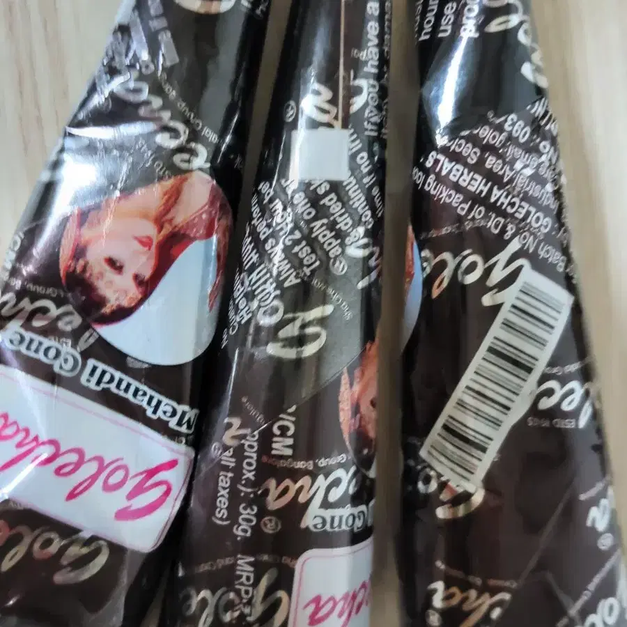 골레차 헤나 3개