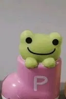 케로피 개구리 피규어 우비장화