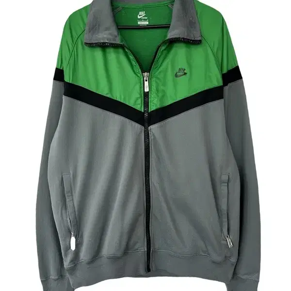 [L] NIKE 나이키 하이브리드 올드스쿨 집업져지자켓