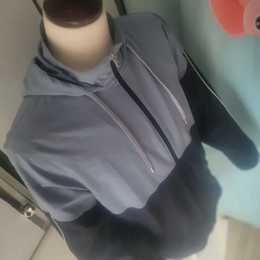 남성 집업 후드 바람막이 XL
