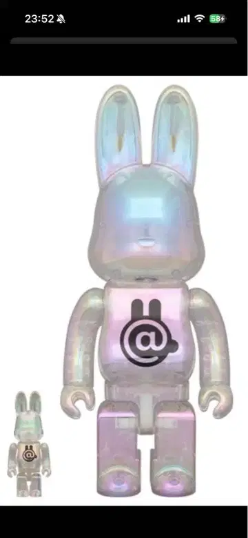 R@BBRICK 클리어 크롬 Ver. 100% & 400%