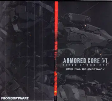 게임 CD ARMORED CORE VI FIRES OF RUBICON ORIGINAL SOUNDTRACK