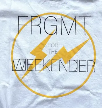 사이즈 M WEEKEND SEQUEL fragment 티셔츠