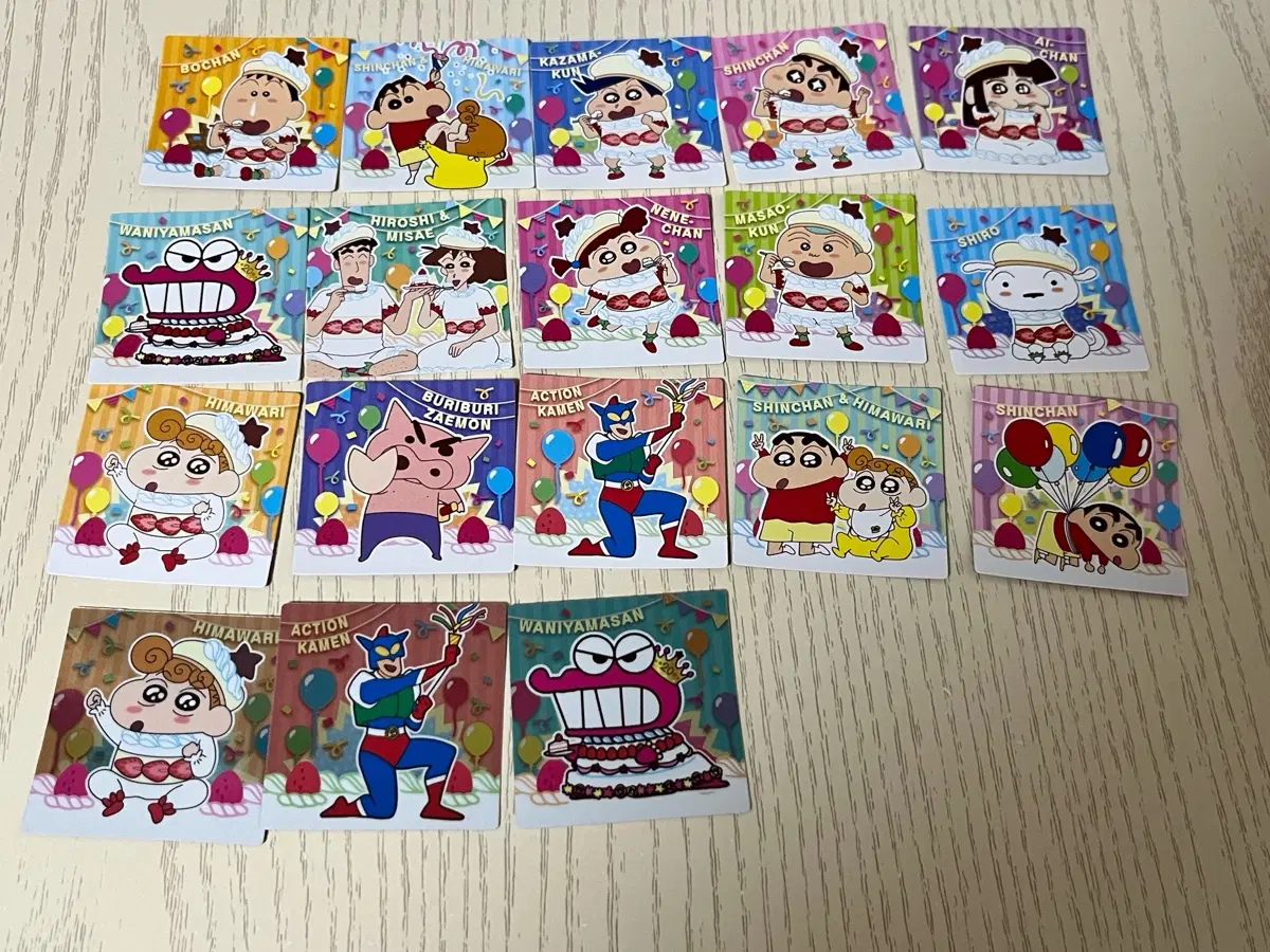 20주년 초코비씰 세트 초코비 스티커