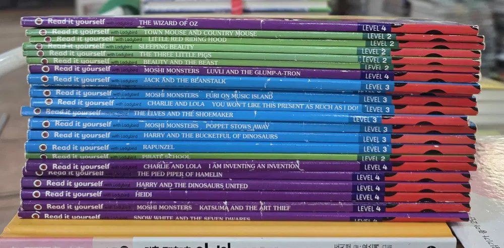 Read it Yourself Ladybird 21권 세트 어린이영어 중고책