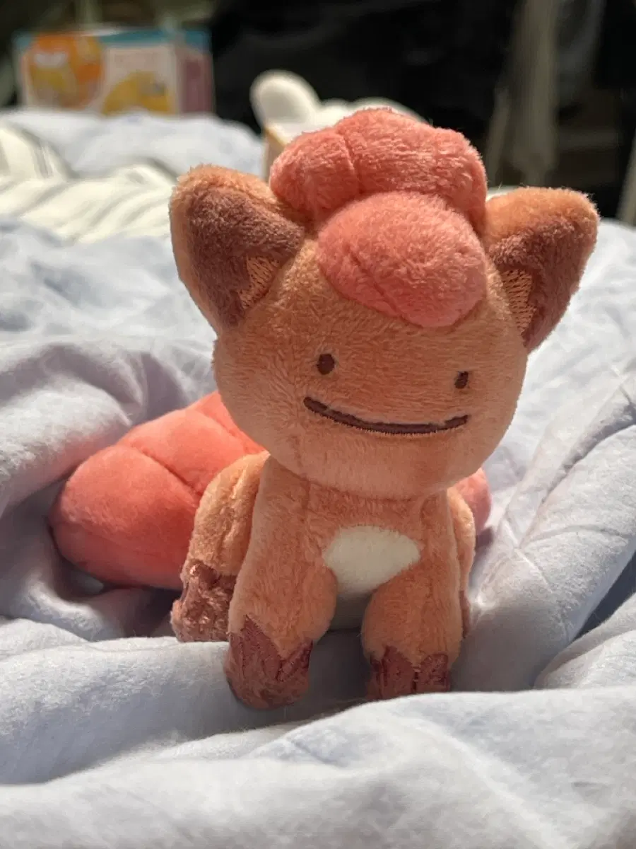 [포켓몬스터] 변신 메타몽 식스테일 키링 인형