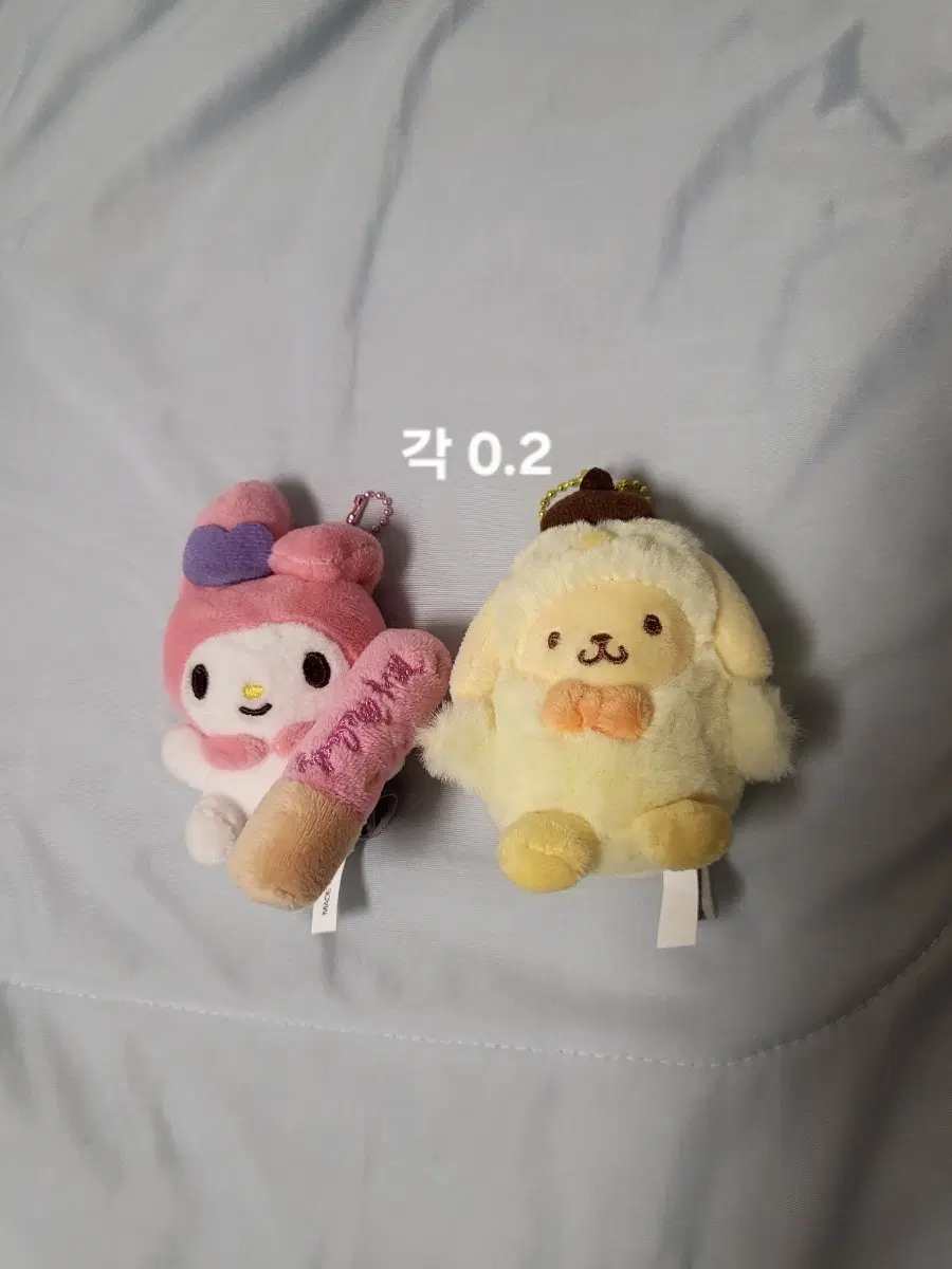 산리오 인형 키링 마이멜로디 폼폼푸린