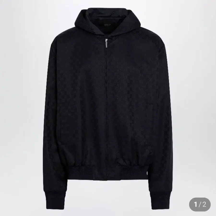 구찌 후드 집업 ㅡGG Cotton Canvas Zip Jacket
