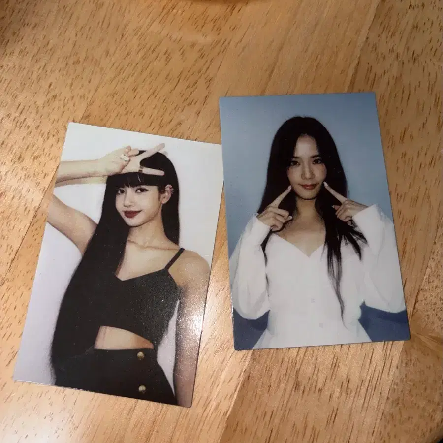 블랙핑크 지수 리사 the album 포카