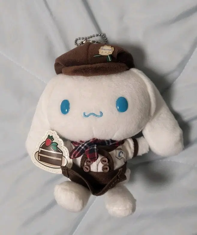 산리오 시나모롤 파티시에 마스코트 인형 키링 고전