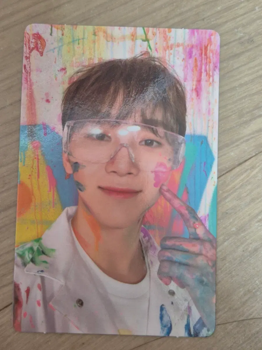 페더썬 캐럿반 승관 물감포카 SVT 세븐틴