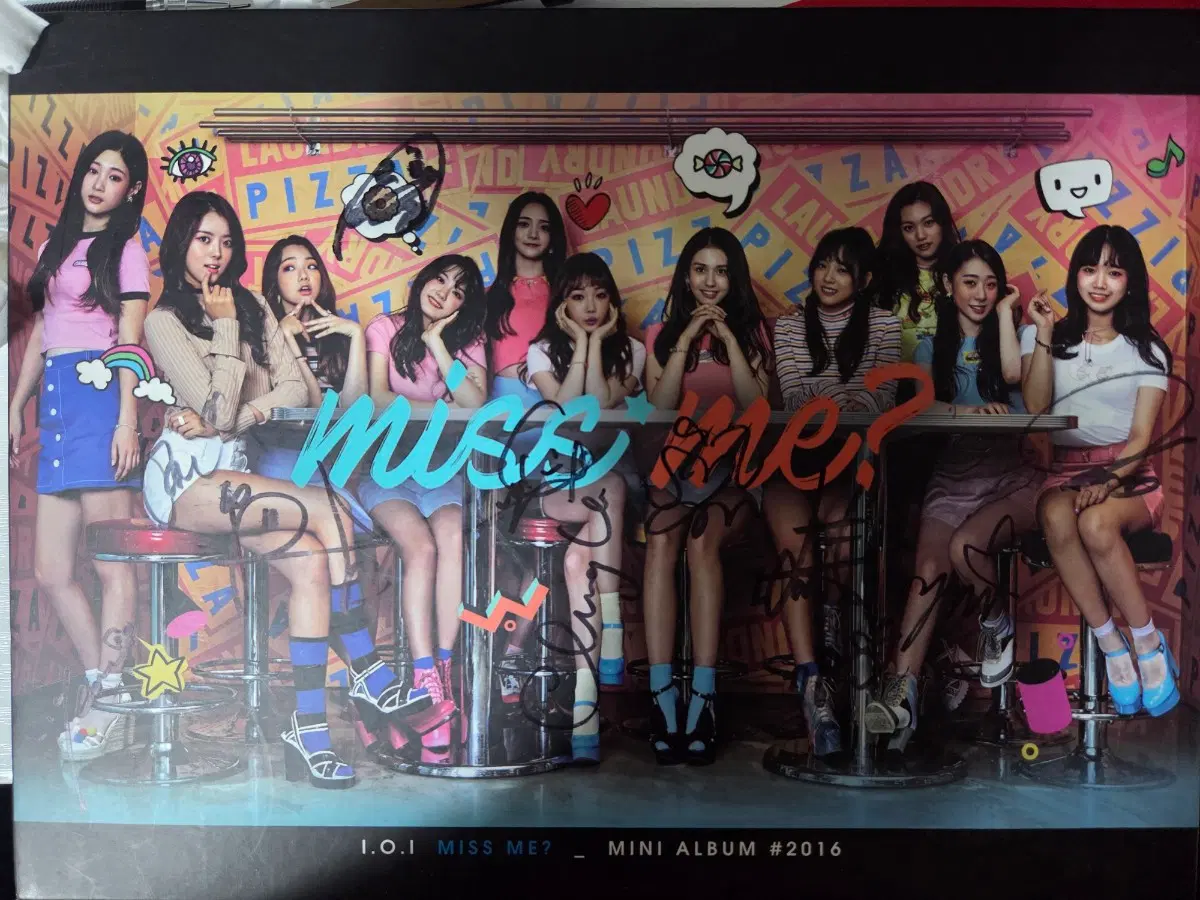 I.O.I 아이오아이 2집 싸인앨범 판매