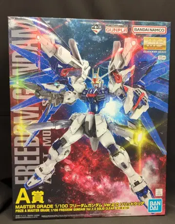 BANDAI SPIRITS 제일복권 기동전사 건담 건담 프라모델 2023 건담 프라모델 2023 A상 MG 프리덤 건담 Ver.2.0 솔리드 클리어