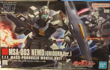 BANDAI SPIRITS HGUC 1/144 반다이 스피리츠판 네모(유니콘 Ver.)/반다이남코판 140