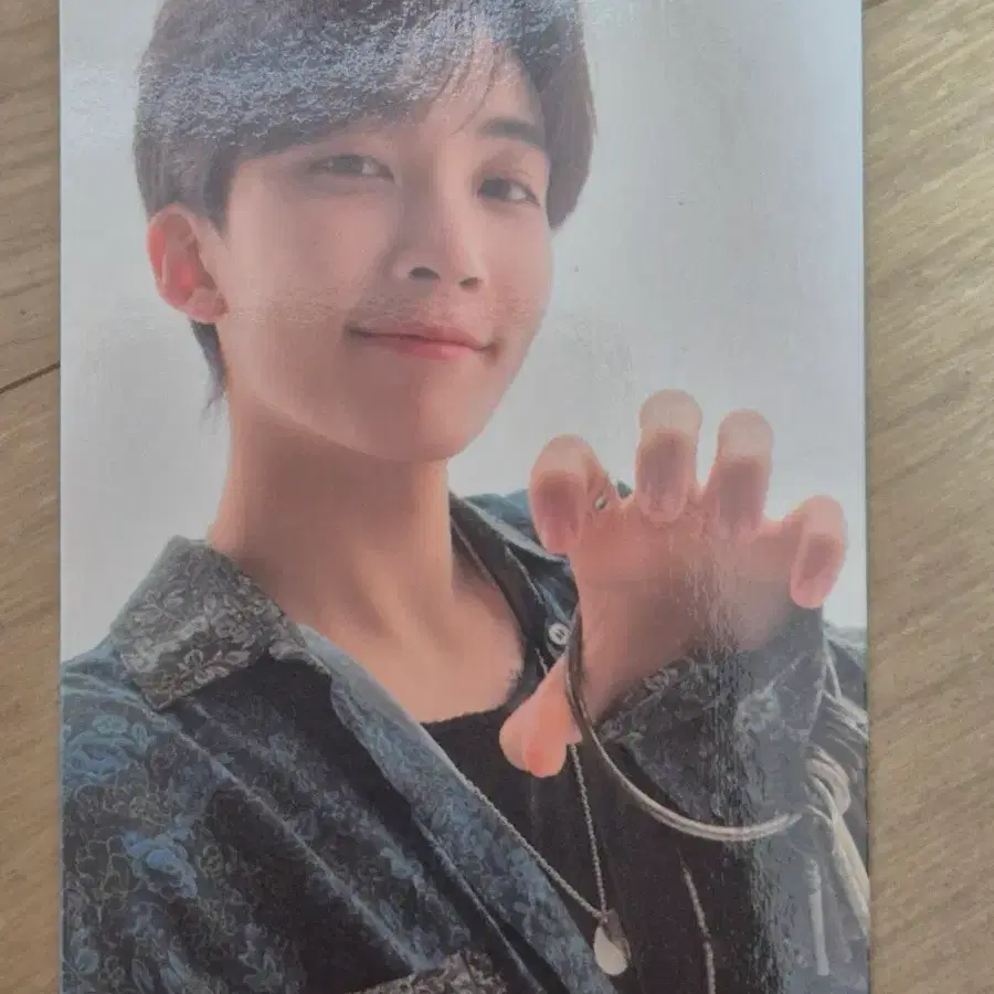 세븐틴 SVT 정한 페더썬 캐럿반 물감포카