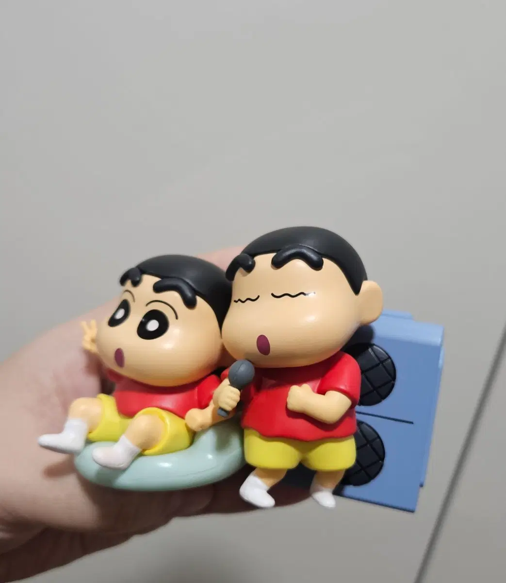 짱구 피규어 냉장고자석