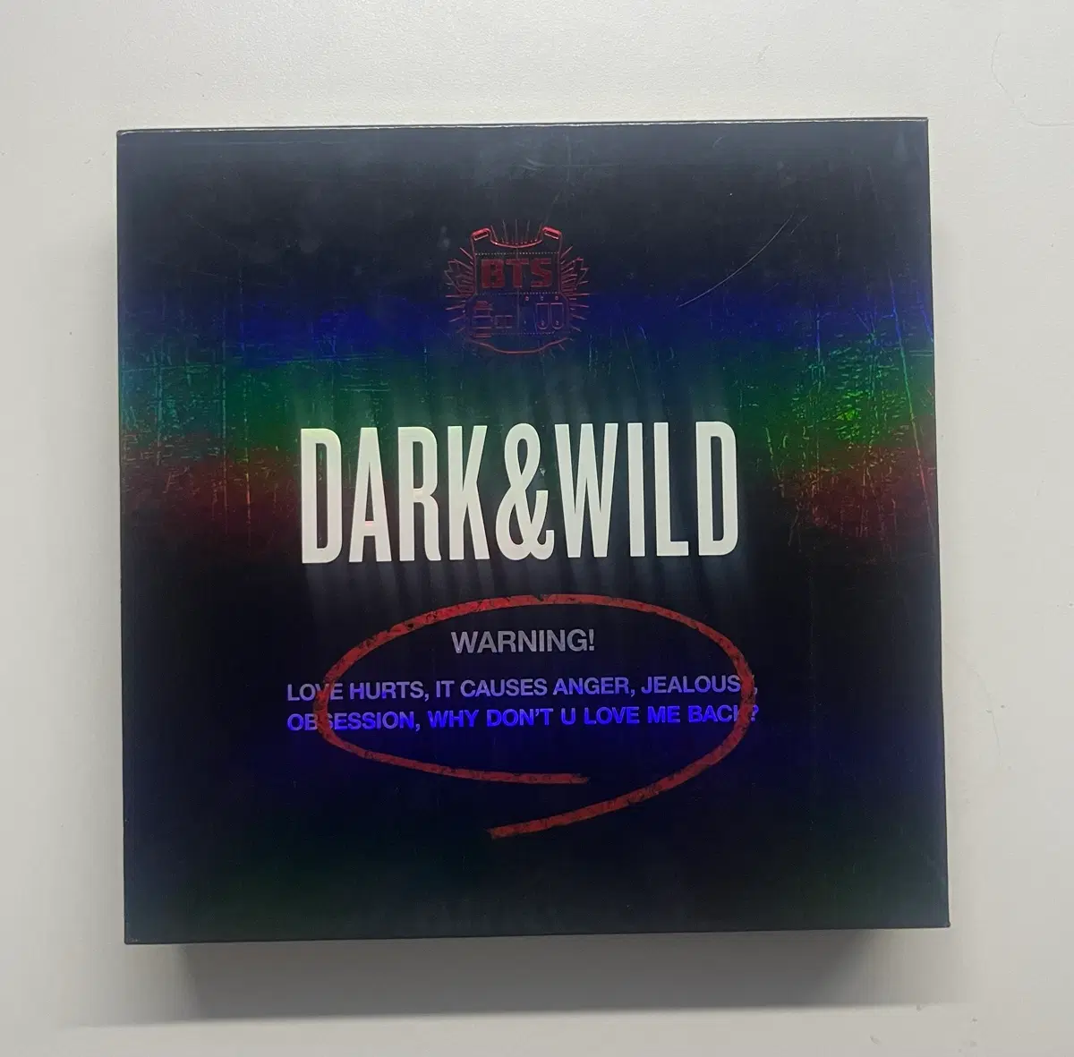 급처)방탄 다크앤와일드 앨범판매