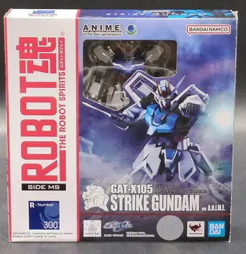 BANDAI SPIRITS ROBOT혼 <SIDE MS> 기동전사 건담 SEED GAT-X105 스트라이크 건담 ver. A.N.I.M.E. 재판매판 300