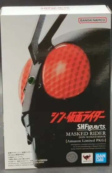 BANDAI SPIRITS S.H.Figuarts 신 가면라이더 가면라이더(신 가면라이더)[Amazon 한정판 PKG]