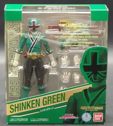반다이 S.H.Figuarts 사무라이전대 신켄저 신켄그린