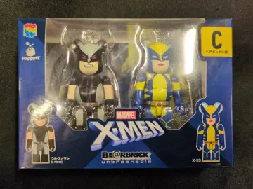 써니사이드업 Happy 복권 MARVEL X-MEN BE@RBRICK 페어 박스상 C 울버린(X-FORCE)&X-23