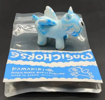 KAMAKIRI magic horse 화이트 파랑 마블