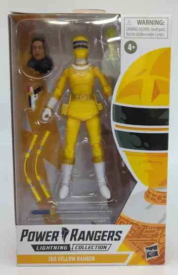 HASBRO 라이트닝 컬렉션 파워 레인저 제오 제오 옐로우 레인저