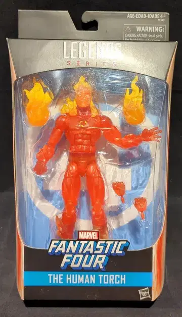 HASBRO (액션 피규어) 판타스틱 포 더 휴먼 토치 6인치