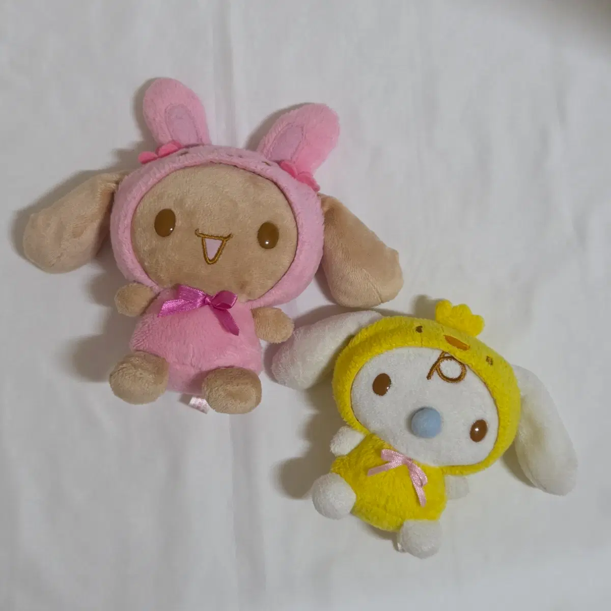 산리오 시나모롤 모카 토끼 밀크 병아리 인형 세트