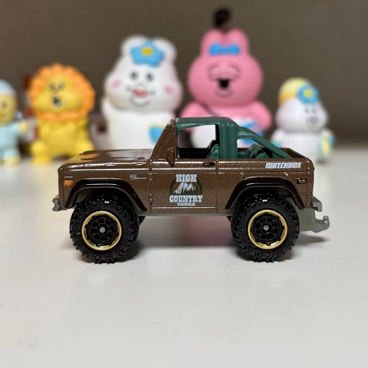 매치박스 1972 포드 브롱코 4x4 오프로드 미니카 다이캐스트