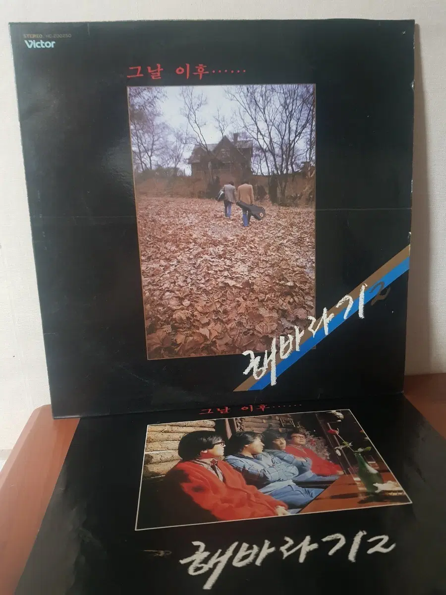 해바라기 2집 그날이후 1988년 포크가요lp 바이닐vinyl 7080가요 이주호 한국음반