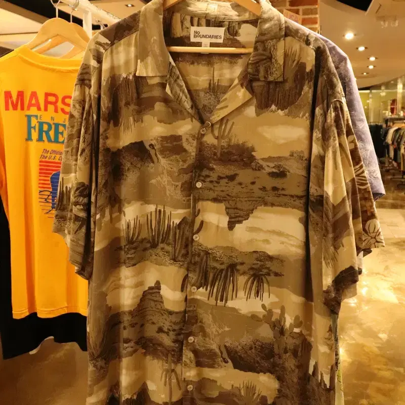 (2XL-4XL) 노바운더리스 반팔셔츠 남방 USA 박시-H35813