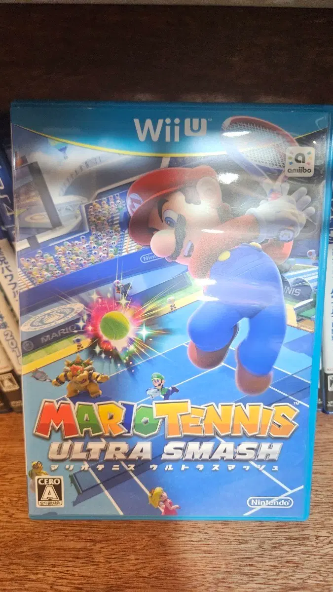 닌텐도 Wii U 마리오 테니스 울트라 스매시 게임 소프트 일판