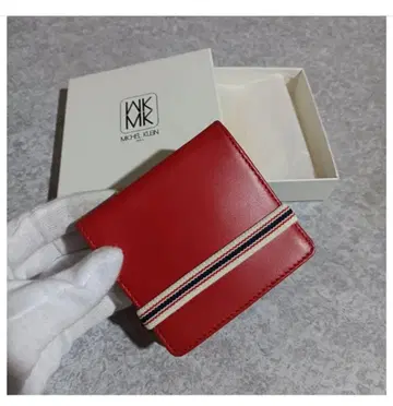 프랑스 천연 가죽 MICHEL KLEIN 미셸 클랭 남성용 코인 케이스