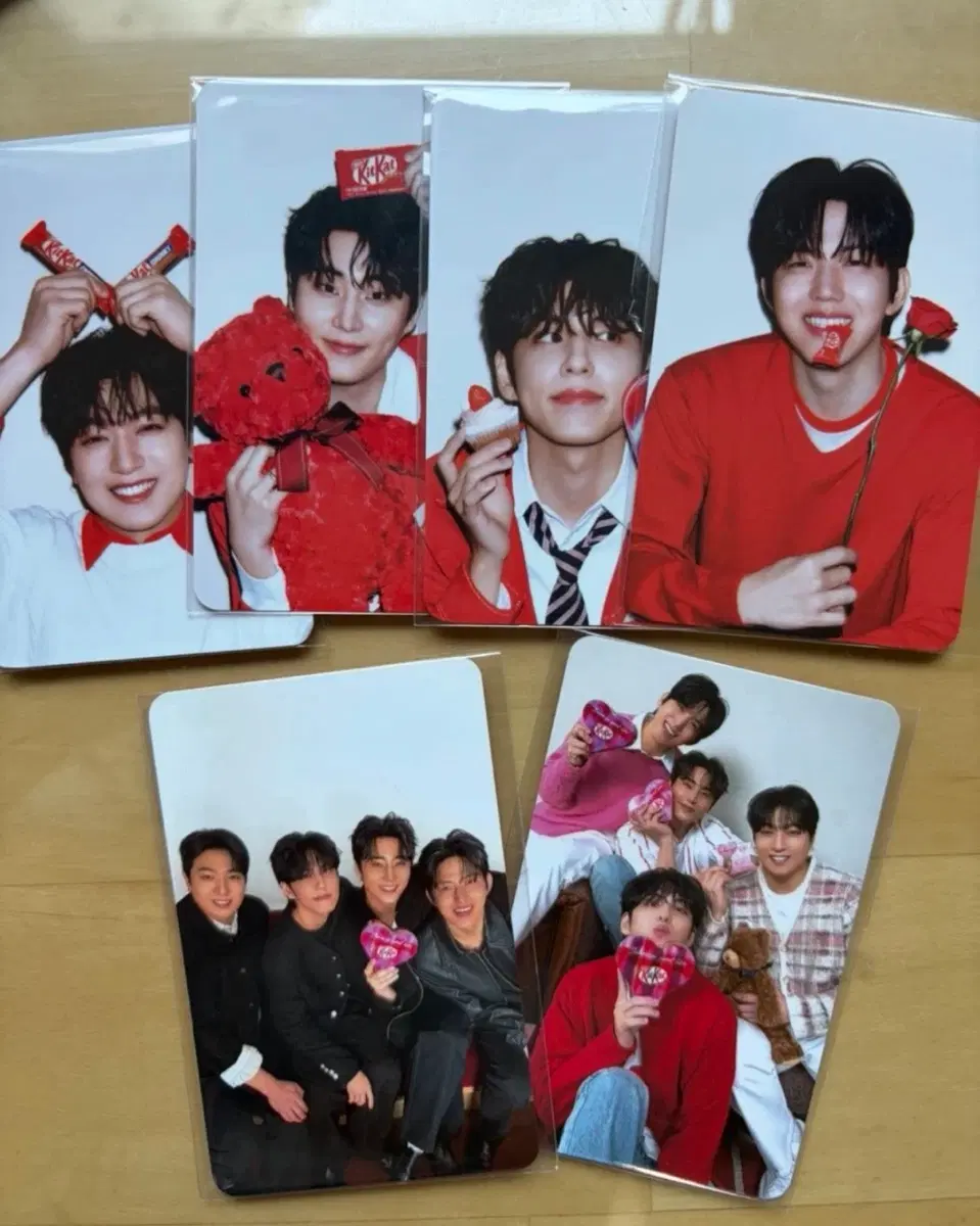 데이식스 포카 킷캣 한정판 포토카드 일괄