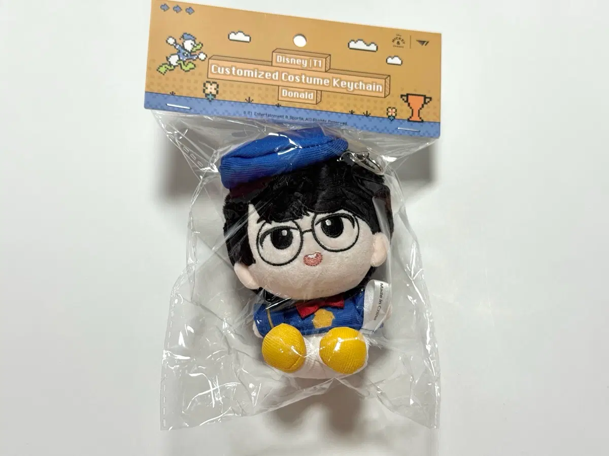 [미개봉] 도란 도날드덕 디즈니 인형 누이 키링 키체인 티원 T1 Doran Disney