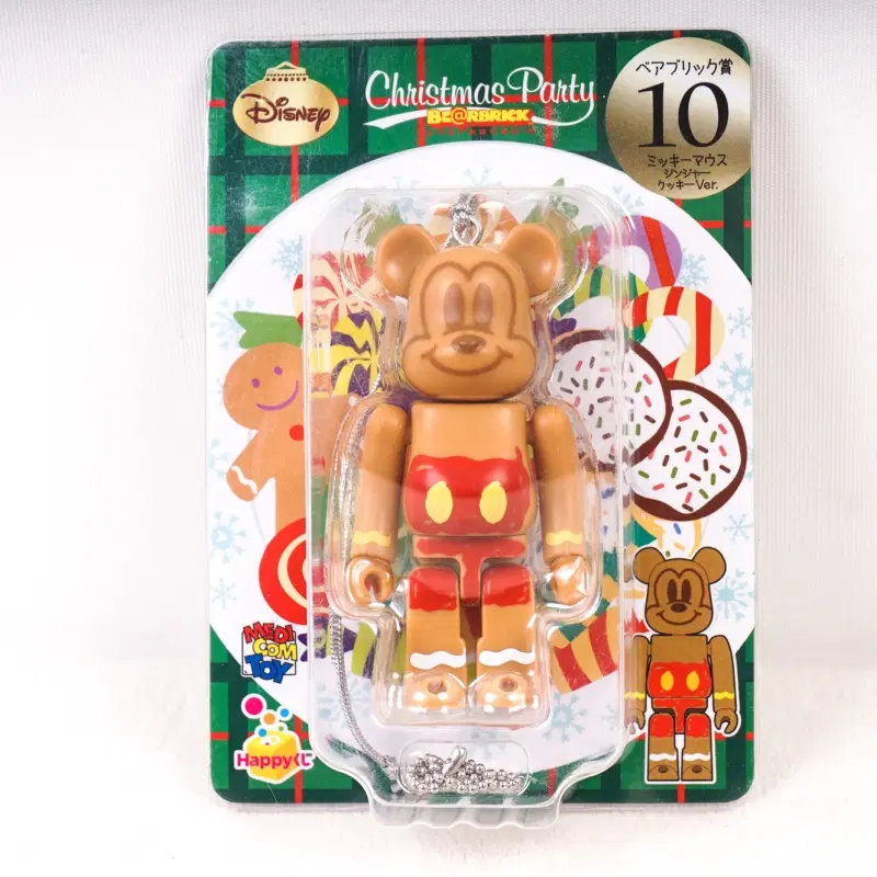 BEARBRICK 메디콤토이 베어브릭 디즈니 10탄 미키마우스 진저쿠키 브릭 A153