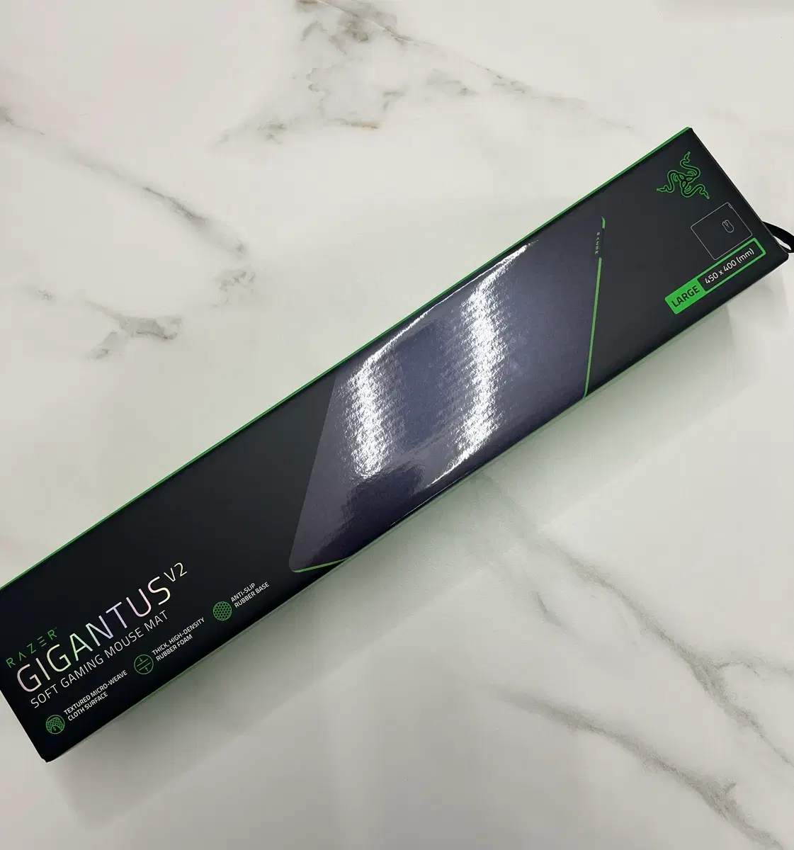 레이저 기간투스 라지 Razer Gigantus V2 Large 마우스패드 미개봉 새제품