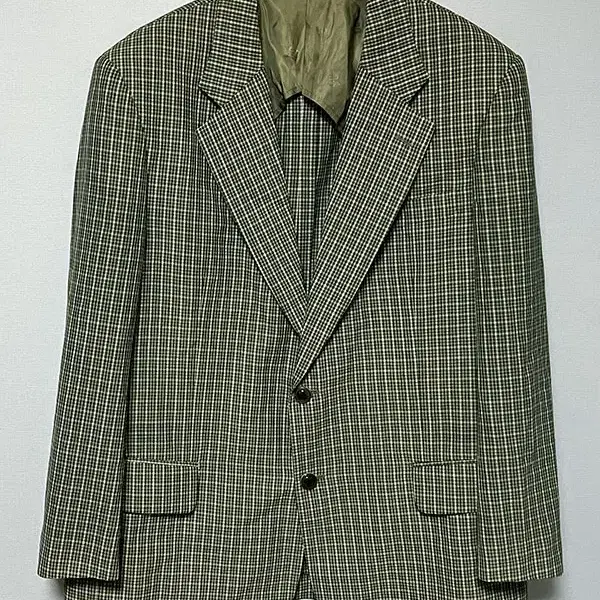 DAKS 닥스 남자 클래식 체크자켓 블레이저 춘하복 2B XL 105