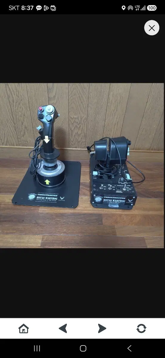 Thrustmaster Hotas Warthog 조이스틱 및 스로틀 세트